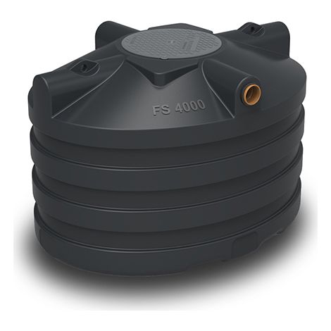 Fosse Septique Ronde 4000 Litres Renforts Circulaires DS Eau Pour 10 personnes (1/3)