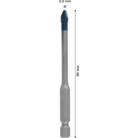 Bosch Expert Fliesenbohrer HEX-9 HardCeramic Ø 5 x 90 mm (1/2)