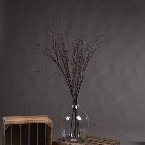 Branch Spray Artificial Plant - Plastic - L25 x W25 x H130 cm - Brown
