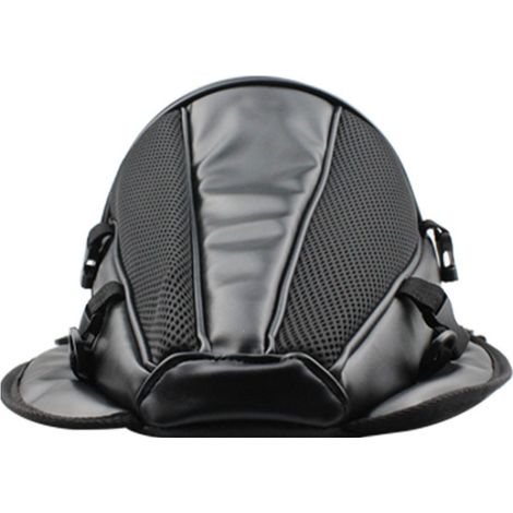 Sacoche de moto grande capacité, antidérapante, imperméable et légère en PU, sac arrière de moto