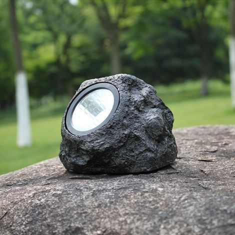 nergie solaire extérieure lumière LED étanche lampe de jardin Imitation pierre lampe jardin pelouse décorations (1/5)
