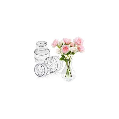 Lntyq 4er-Set Ikebana-Spiral-Stielhalter für Blumen, DIY-Brautstrauß-Set, Spiral-Ikebana-Stielhalter für Blumen, Brautstrauß, Ikebana-Drehwerkzeug (1/5)