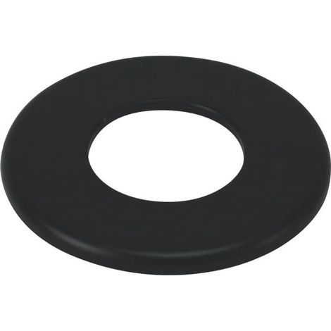 Save ROSONE DA PARETE PER TUBI STUFA A PELLET LIGHT Col. Nero opaco Ø cm. 10