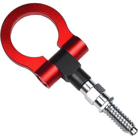 Crochet de remorquage pour pare-chocs avant de voiture BMW E30, E34, E36, E39, E46 (vis européenne 9,5 x 1,6 cm) (1/5)
