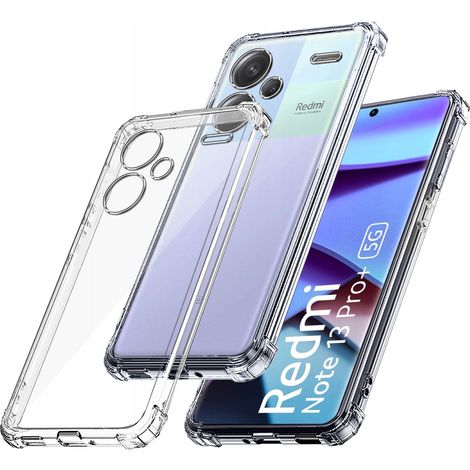 CUSTODIA PER XIAOMI REDMI NOTE 13 PRO PLUS 5G, CUSTODIA ANTIURTO TRASPARENTE (1/5)