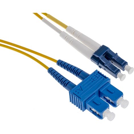 Câble fibre optique RS PRO 15m Avec connecteur / SC, OS1 Mono-mode ( Prix pour 1 )