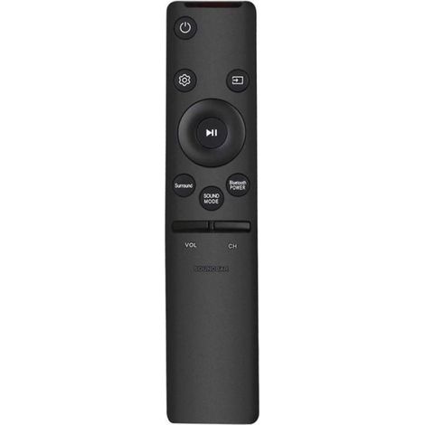 Télécommande de Remplacement - Pour Barre de Son Samsung HW-M360 HW-M370 HW-M430 HW-M450 HW-M4500 HW-M550 HW-M4501 HW-MM55 - Noir - 1 Pièce