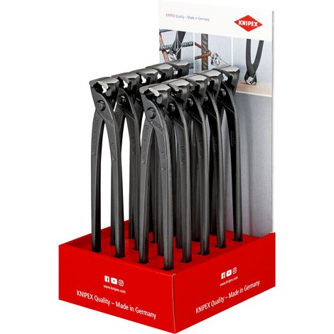 KNIPEX 00 18 01 V22 Présentoir de comptoir 10 outils 200 mm (1/3)