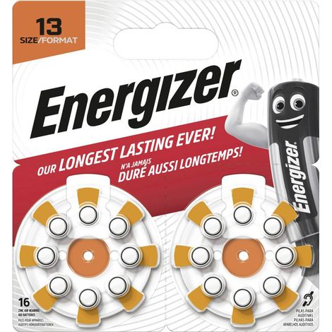 Energizer Batteria a bottone ZA 312 1.45 V 16 pz. Zinco-aria ENR EZ Turn & Lock (312) (1/5)