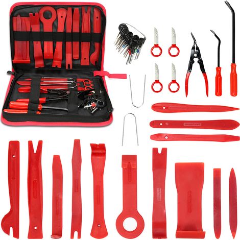 Randaco Herramienta de desmontaje de tapicería interior 40 pcs/158 pcs