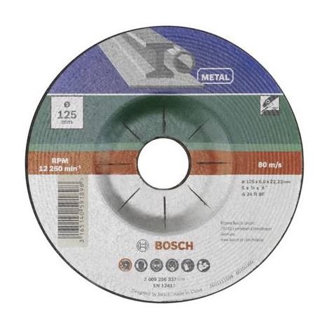 Bosch Schruppscheibe gekröpft Metall D= 115 mm - 2609256336 (1/2)