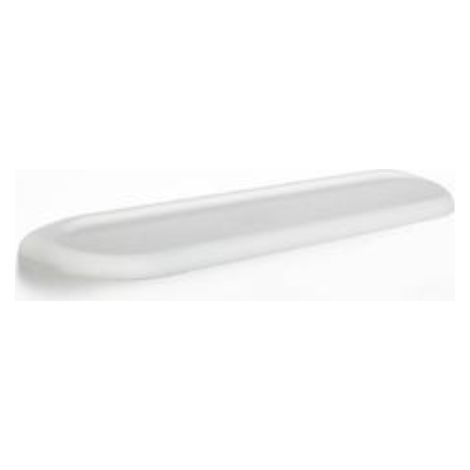 Porte-serviettes pour meubles de salle de bain en ABS couleur blanche 55 cm accessoires de toilette
