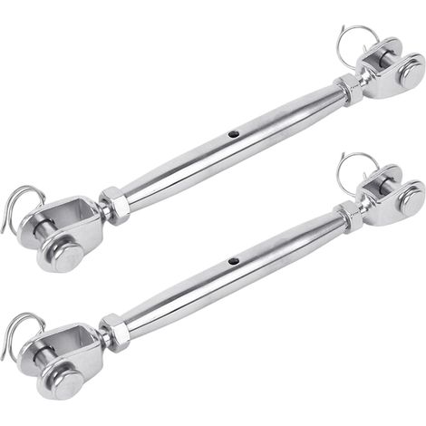 Lot de 2 M5 tendeurs de qualité marine pour une fixation sûre et un corps fermé durable (1/5)