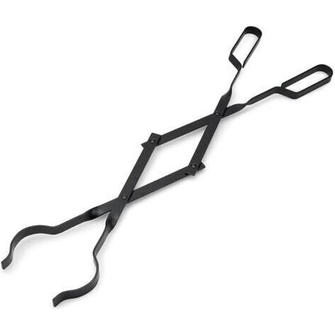 Pince à Cheminée, Pince à Bois de Chauffage de 66cm(26inch), Outdoor Pince à Bûches, Accessoires de Cheminée pour Camp Cheminées, Foyer Intérieur Cuisinière D'extérieur (1/5)
