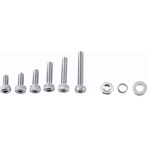 600pcs M2 Hex Socket Head Cap Screws Stainless Steel Hexagon Screws with Hex Nuts Assortment Kit (A: Pan Head) MUMU