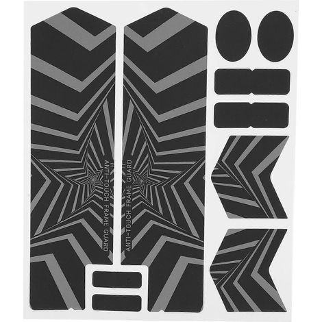 Autocollant « Reflets nocturnes » pour fourche avant de VTT - Autocollant FiveStar pour vélo (1/5)