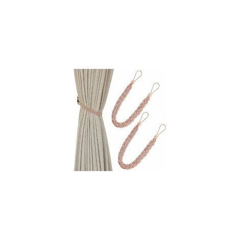 Einfache handgestrickte Raffhalter aus Seil, Typ: Raffhalter und Zubehör für Vorhänge (1/5)