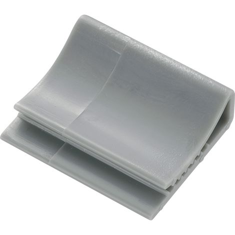 TRU COMPONENTS FCC-30 Befestigungssockel  1572139   für Flachbandkabel Hellgrau 1 St.