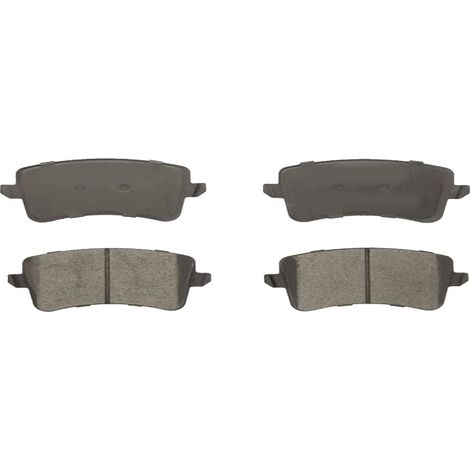 KIT PASTIGLIE FRENO POSTERIORI compatibile con AUDI A5 (8T3,8TA,8F7) / PASTIGLIE FRENANTI AUTO OEM FDB4050, / SOSTITUZIONE DIRETTA / BASSA POLVERE / SILENZIOSO