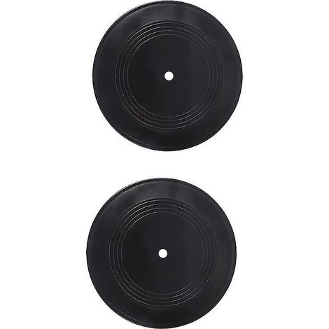 2-teiliges Deko-Set aus Vinyl-Schallplatten (1/3)