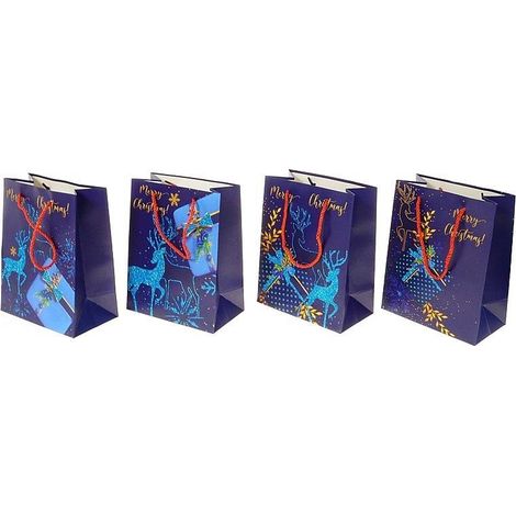 Bolsa de regalo con temática navideña MIX