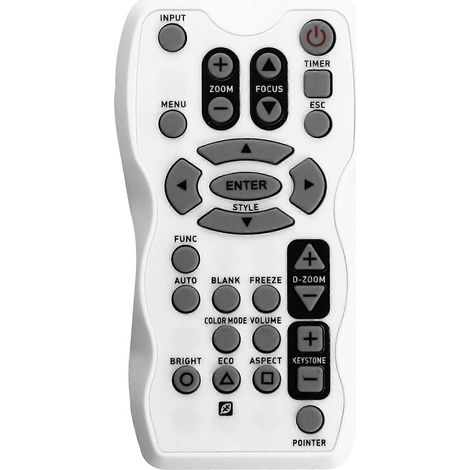 Télécommande de remplacement YT-110 pour projecteurs Casio XJ-A141, XJ-A146, XJ-A241, XJ-A246, XJ-A251, XJ-A256, XJ-M250 (1/5)