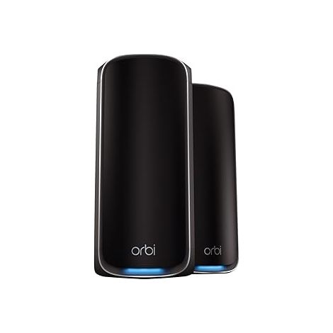 NETGEAR Orbi 970 Series Quad-Band WiFi 7, 2-Pack Quad-band (2.4 GHz / 5 GHz-1 / 5 GHz-2 / 6 GHz) Wi-Fi 6 (802.11ax) Nero 3