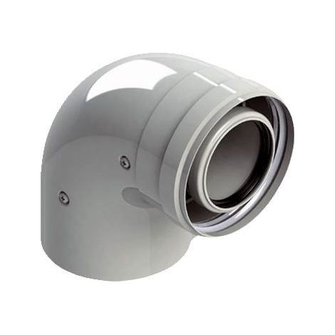 Codo coaxial FIG 90º M-H
