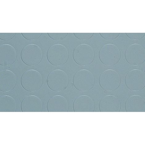 50MQ COPRIPAVIMENTO IN PVC BOLLATO GRIGIO Rt. Mtl 25x mt.2 h spess. mm.1 MQ 50