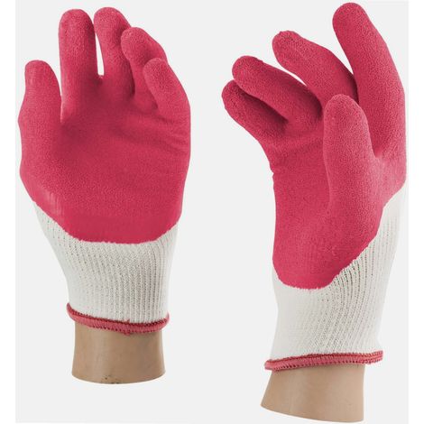 Gant multi-usages latex FUSHIA - ROSTAING - 6 - XS