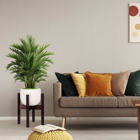 Soporte para plantas de bambú