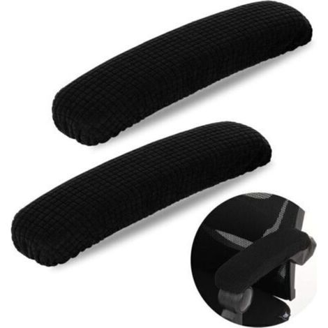 Housse d’accoudoir élastique pour chaise de bureau – Polyester stretch – Taille unique (23–40 × 10–18 cm) – Confort optimal et ajustement parfait (1/4)