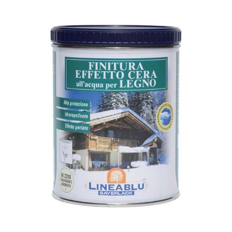 FINITURA CEROSA ACQUA LINEABLU SAYERLACK  HI2311 TRASPARENTE LUCIDO ML 750