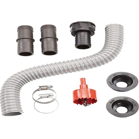 GARANTIA set di collegamento FLEX-COMFORT grigio