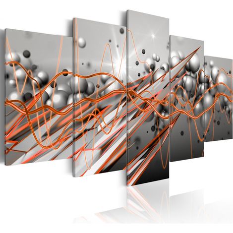 Quadro - Orange Stream - 200x100 (1/4)