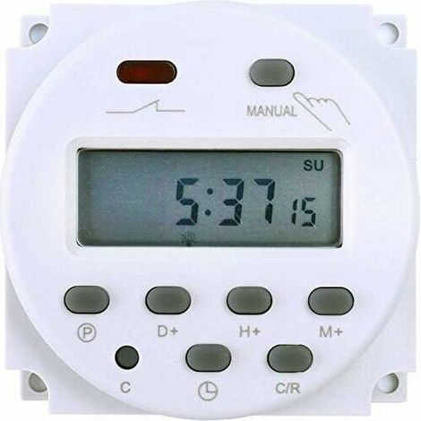 Minuterie électronique 12V Affichage LCD programmable (1/5)