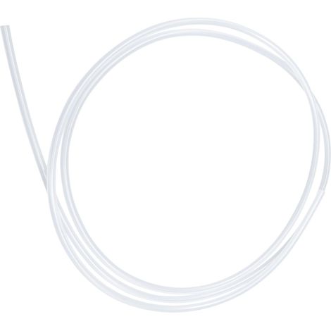 Tuyau en silicone transparent, tuyau de qualité alimentaire, taille 1,6 mm x 3,2 mm, longueur 1,2 m (3,9 pi), épaisseur 0,8 mm, tuyau en caoutchouc silicone flexible pour tuyaux d'air/eau (1/5)