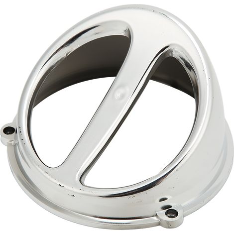Grille ventilateur chromée ABS QY-20211061, cache cuillère remplacement pour scooter chinois GY6 125cc 150cc moteur 152QMI 157QMJ, couvercle en plastique chromé (1/5)
