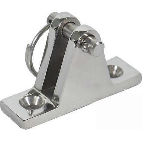 Charnière de pont 3x90 pour goupille amovible, fixation pour capote de bateau, bimini (1/5)