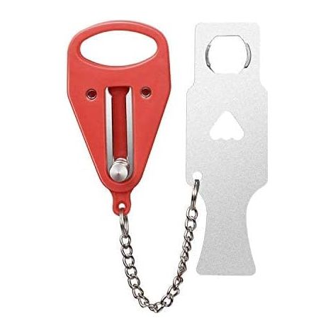 Cadenas de porte portable, cadenas de voyage, ajoutez un cadenas supplémentaire pour plus de sécurité (1/5)