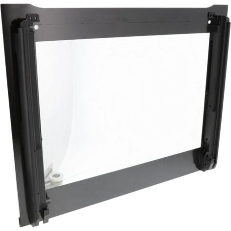 PORTE EXTERIEUR HUBLOT INOX 592X470MM POUR FOUR ELECTROLUX - 140044082331 (1/2)