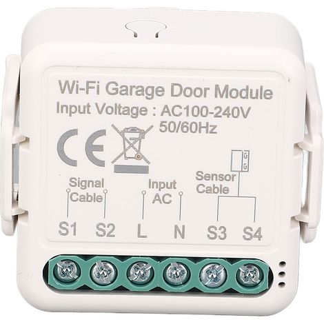 Application de contrôle de porte de garage intelligente, commande vocale, minuterie, ouvre-porte de garage intelligent WiFi (1/5)