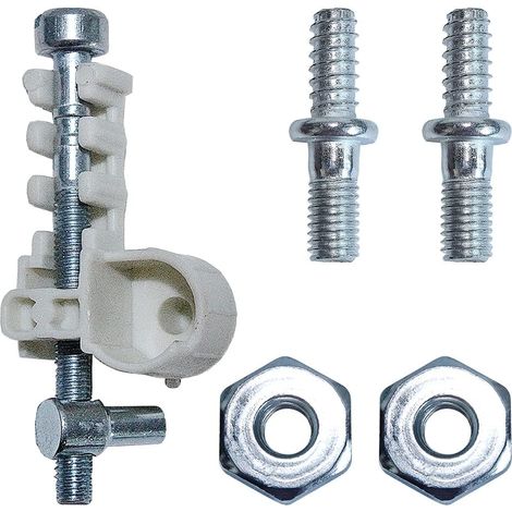 Écrou de goujon pour barre de réglage de tendeur de chaîne Compatible avec Stihl 017 018 021 023 025 MS170 MS180 MS210 MS230 MS250 (1/5)