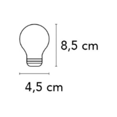 Bombilla LED E27 para guirnaldas (1W)  Blanco