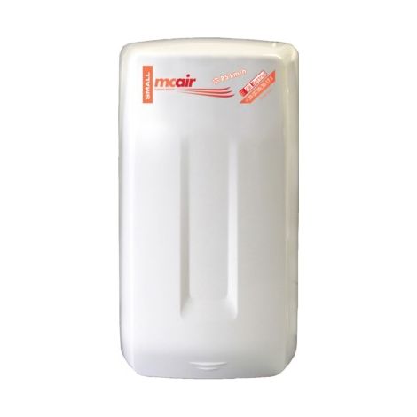 Asciugamani elettrico da parete Mcair 1640 W mini bianco professionale