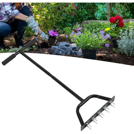 Outil de Jardin pour Aérer et Retourner le Sol - Grand Format KZQ