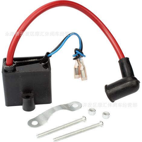 Joint de collecteur d'admission en aluminium bleu pour carburateur Mikuni 212cc GX200 PWK24 VM24 (1/5)