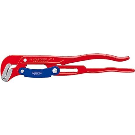 Clé serre-tubes en S avec réglage rapide revêtement poudre, rouge 420 mm 83 60 015 (1/5)