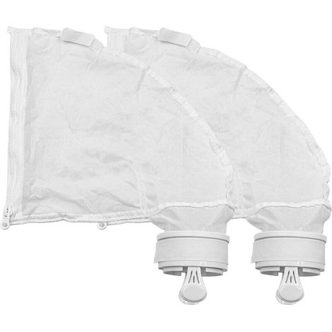 2 Pièces Sac Filtrant pour Nettoyeur De Piscine Polaris 280 480 avec Sac De Remplacement À Fermeture À Glissière (1/5)