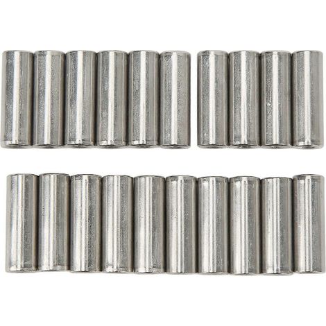 Kit de 20 écrous de raccordement femelles M6 pratiques, en acier inoxydable antirouille, pour l'entretien. (1/5)